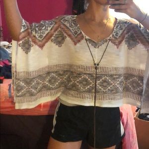 Native inspired top